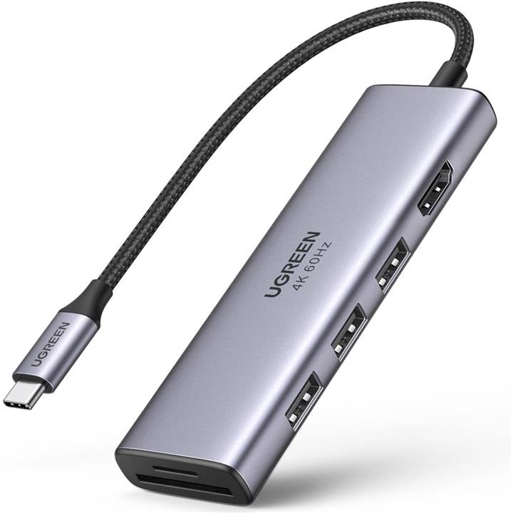 هاب 6 پورت USB-C یوگرین مدل CM511-60383